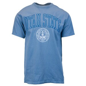 Utah State Presidential Seal Puff Ink Unisex T-Shirt blue
